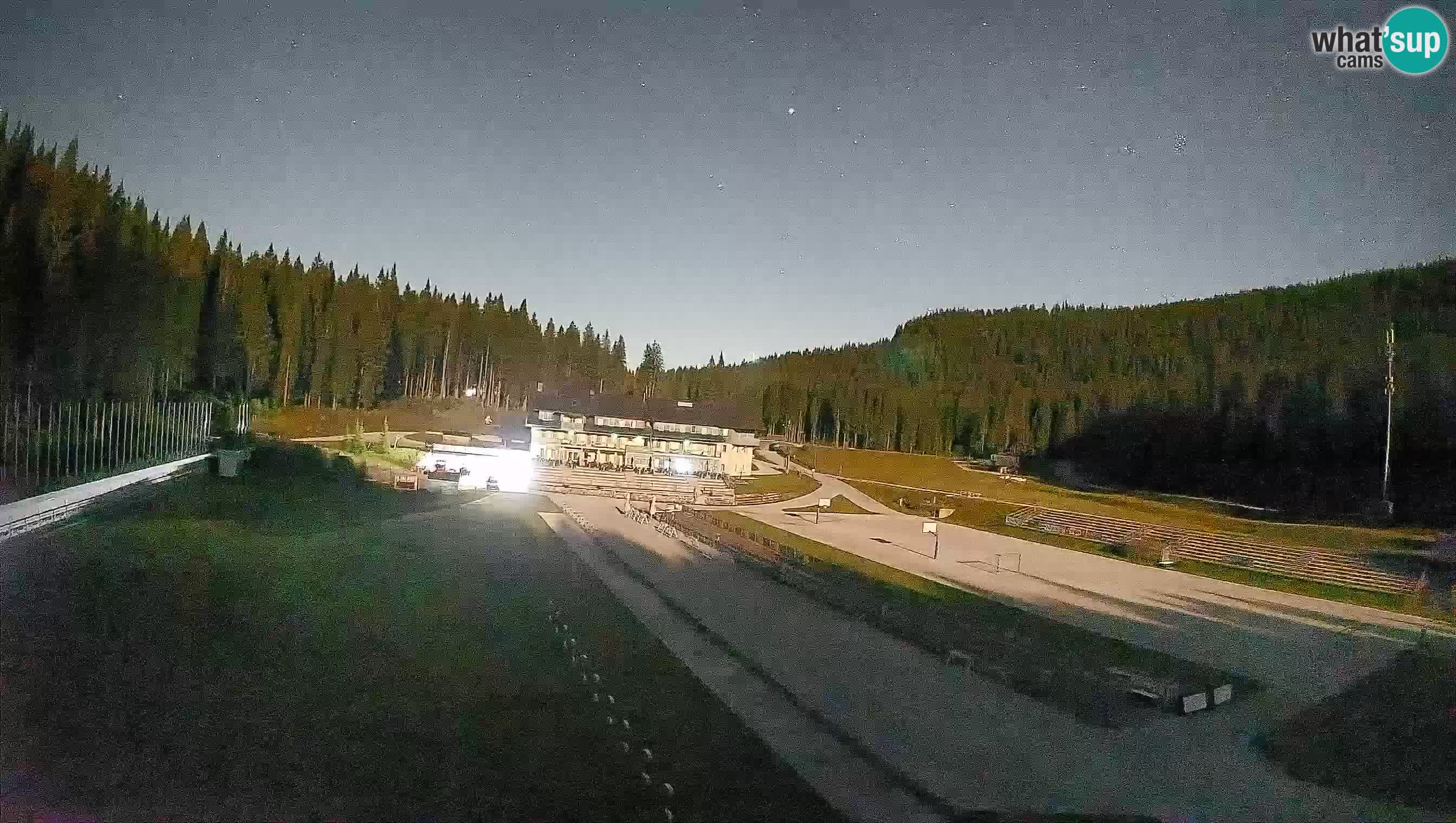 Webcam Pokljuka – Biathlon-Stadion Rudno Polje
