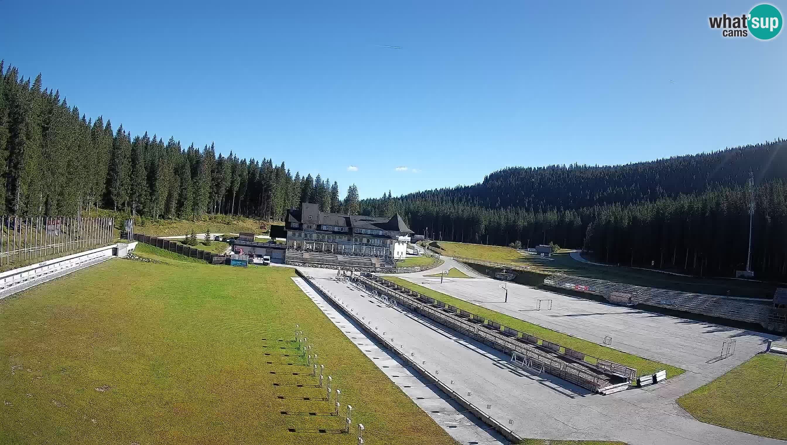 Webcam Pokljuka – Biathlon Stadium Live