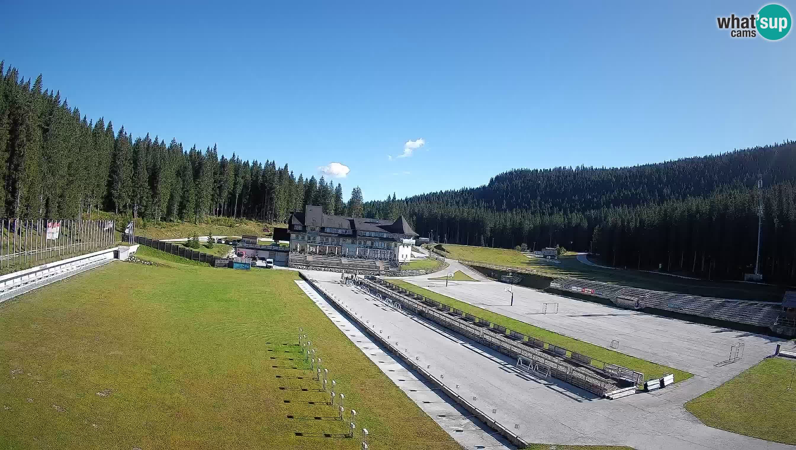Webcam Pokljuka – Biathlon-Stadion Rudno Polje