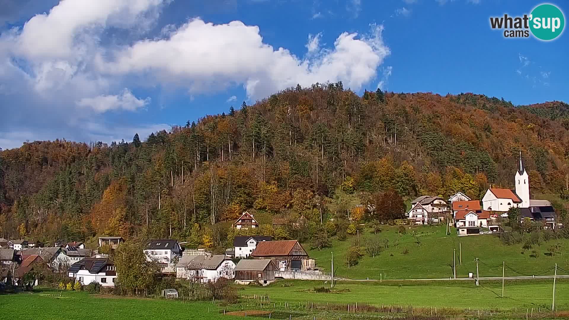 Webcam en direct Polhov Gradec – Slovénie