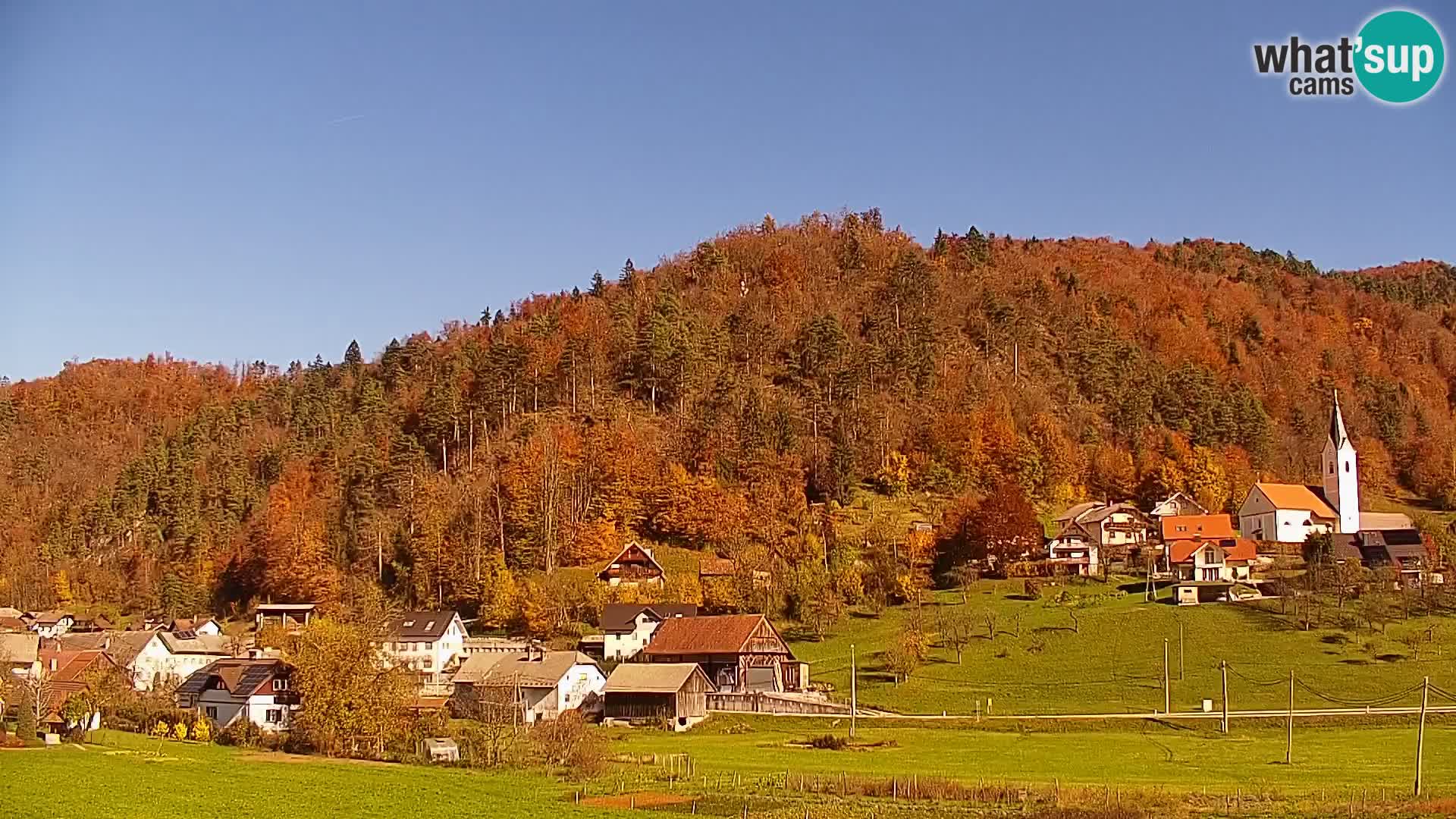 Webcam en direct Polhov Gradec – Slovénie