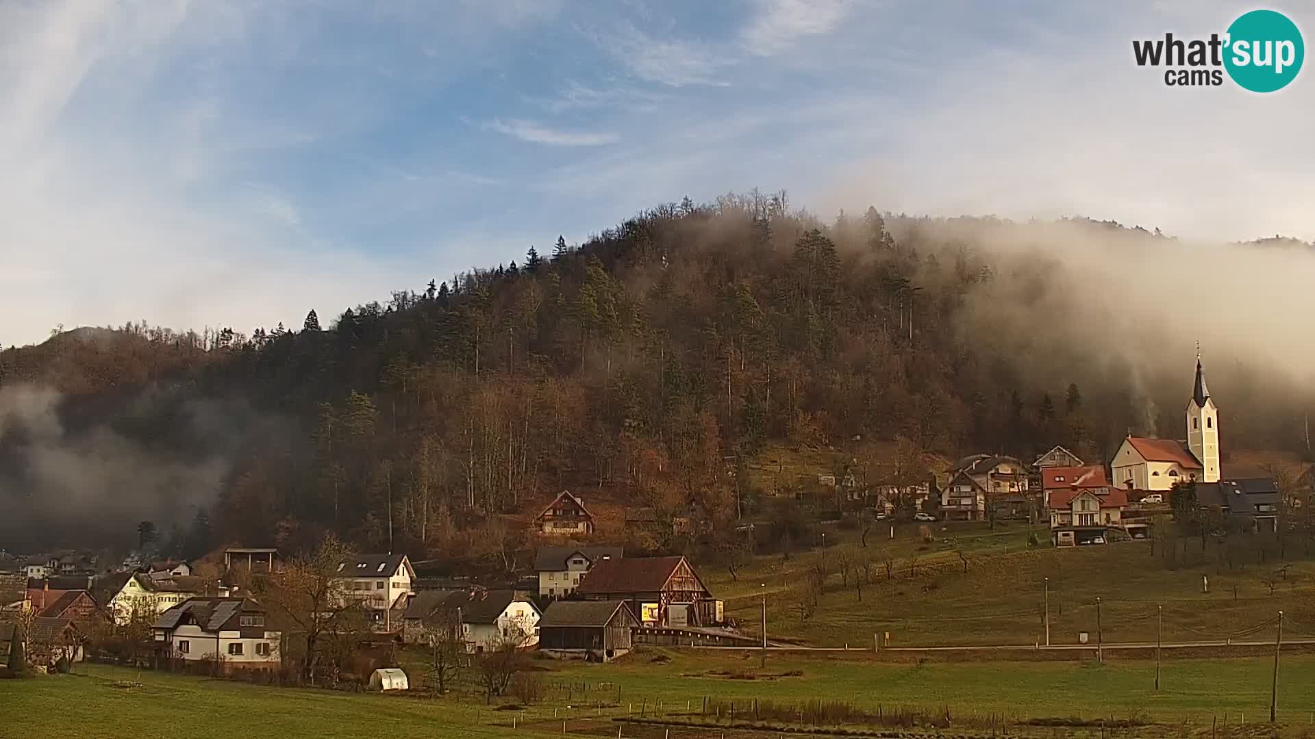 Spletna kamera Polhov Gradec