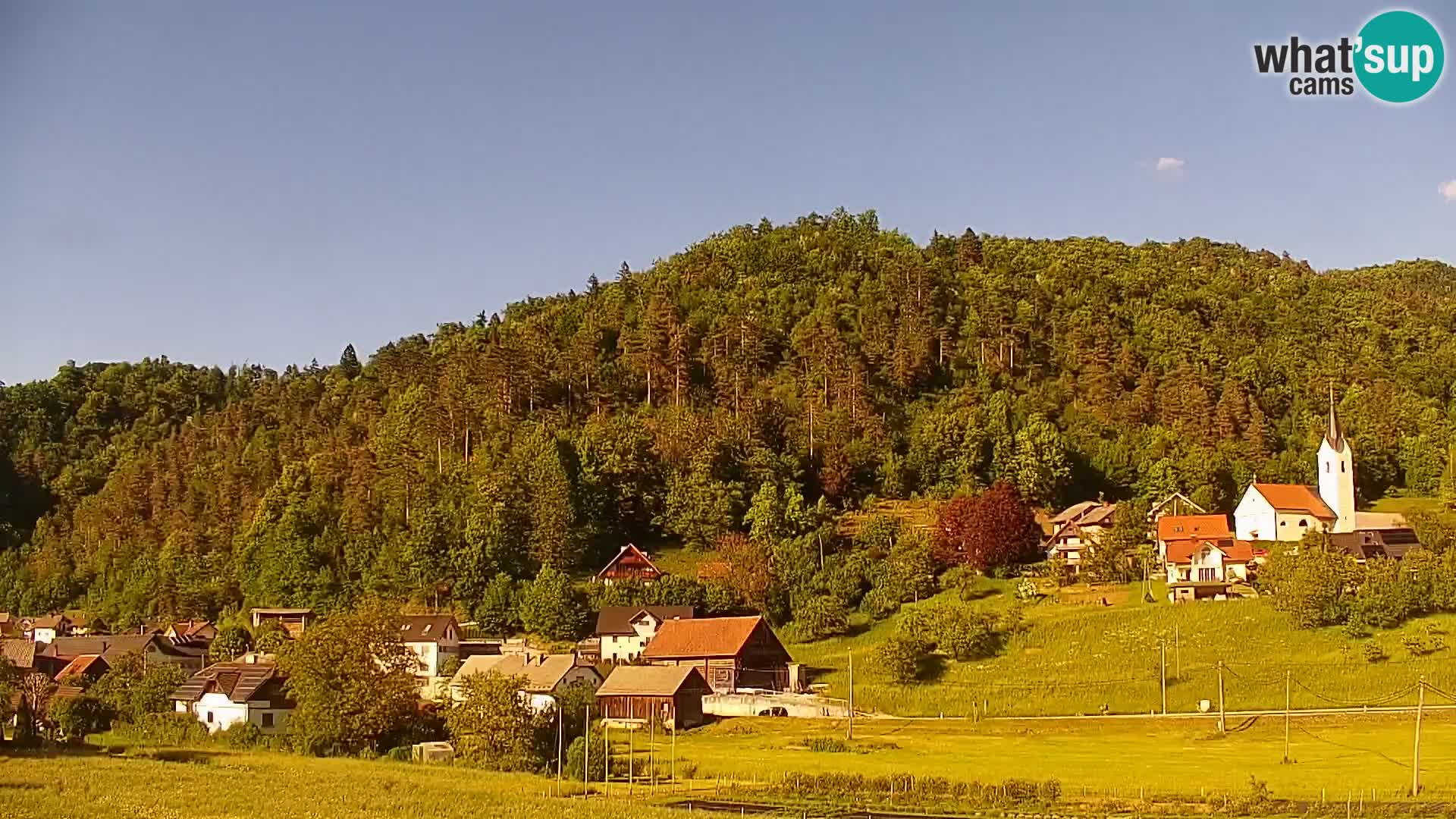 Webcam en direct Polhov Gradec – Slovénie