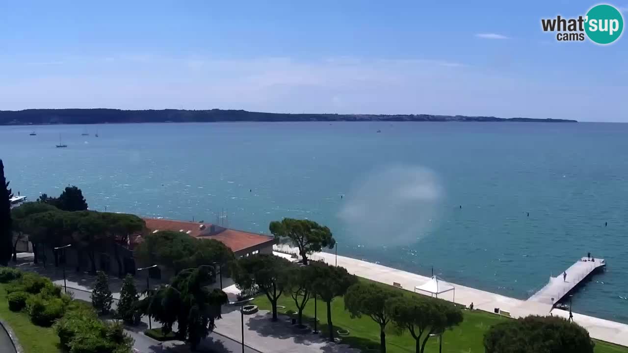 Webcam Plage Portorož – Bungalow