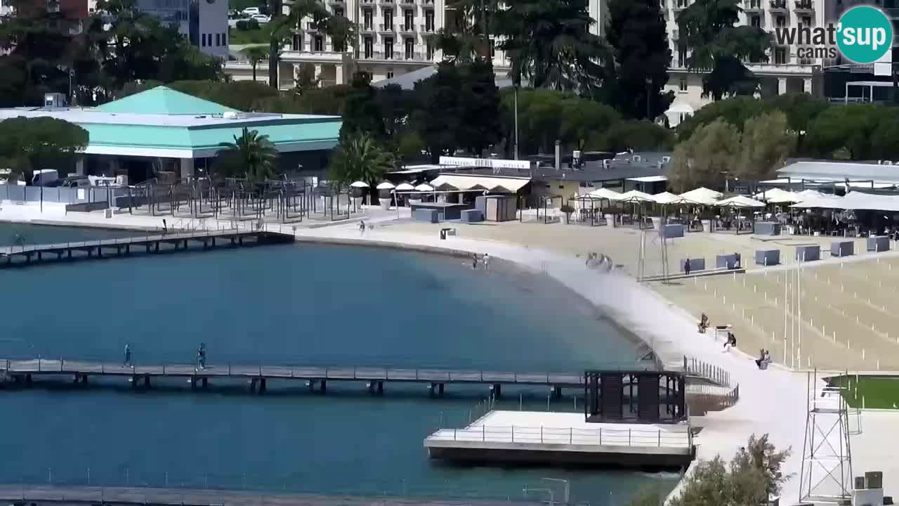 Webcam Portorož beach