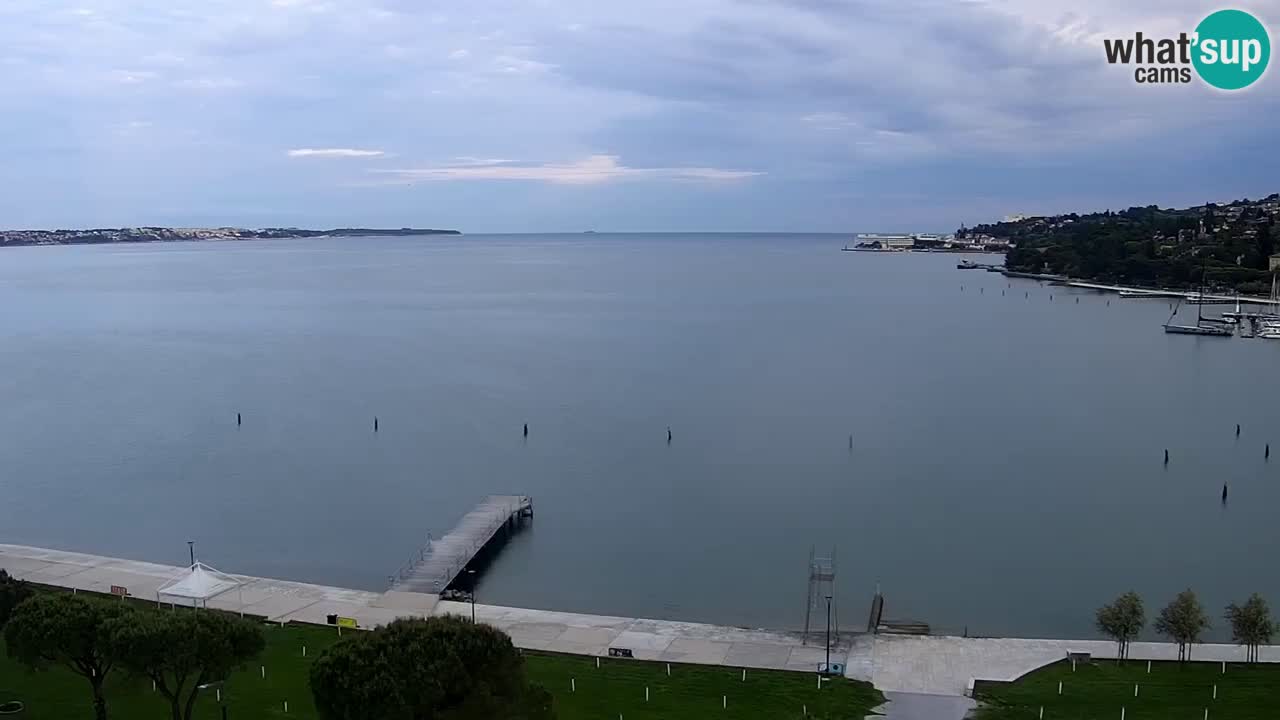 Portorož – panorama webcam
