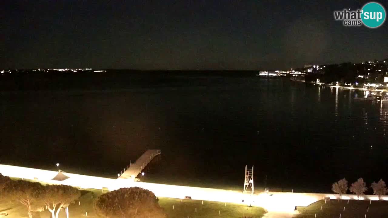 Webcam Playa Portorož – Bungalow