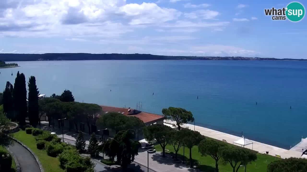 Webcam Plage Portorož – Bungalow