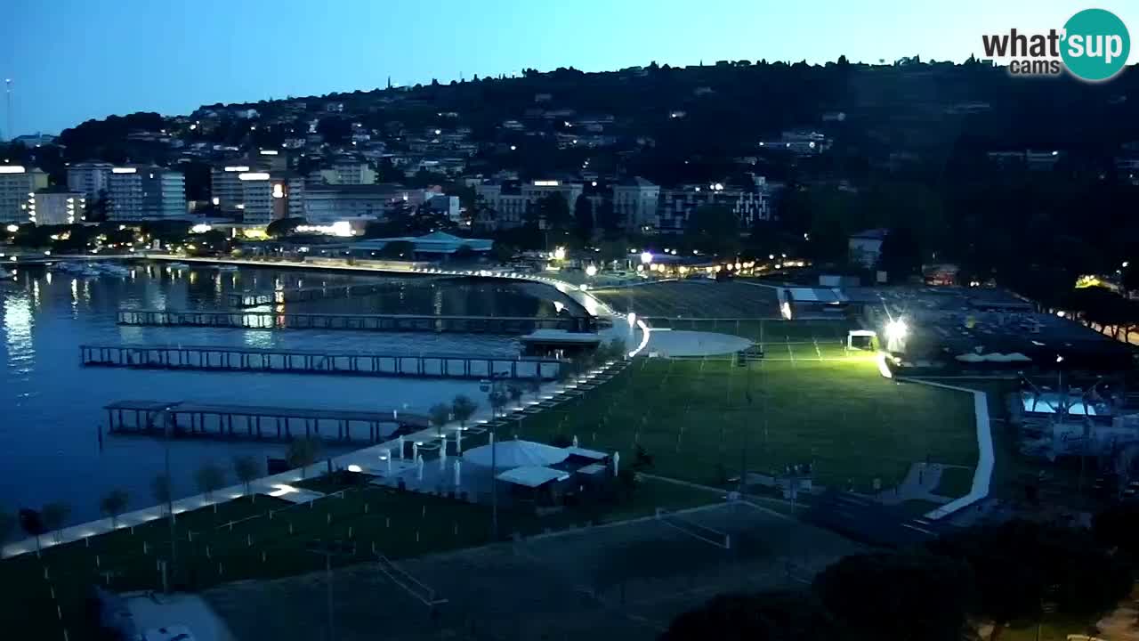 Live cam Portorož  Panorama