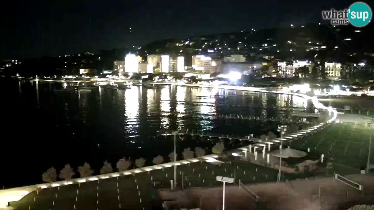 Web kamera Portorož plaža