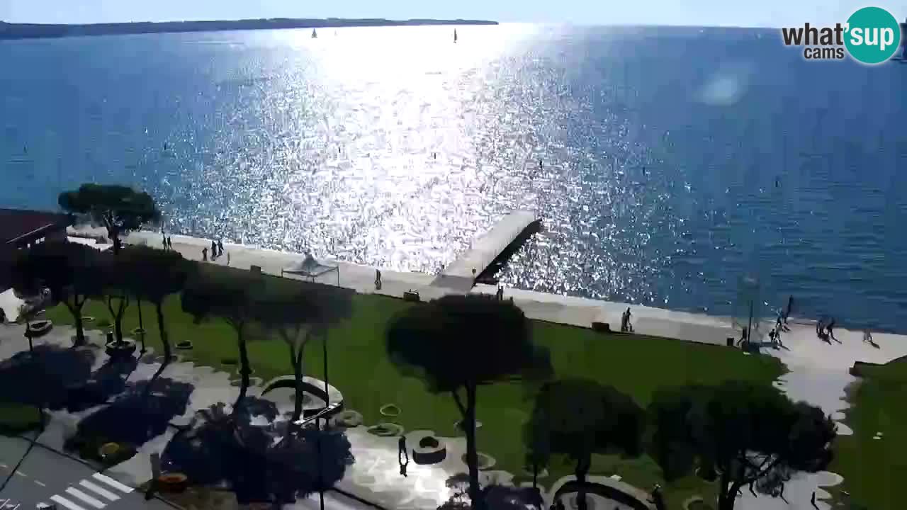 Portorož – panorama webcam