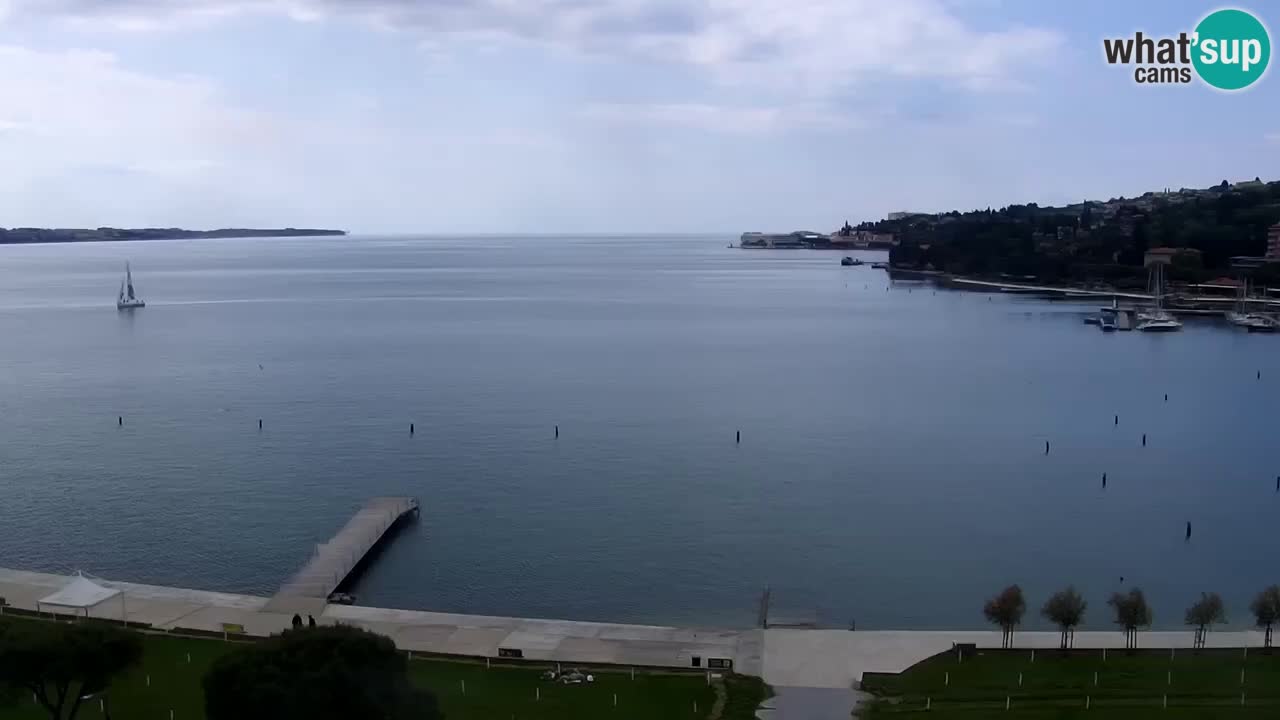 Webcam Playa Portorož – Bungalow