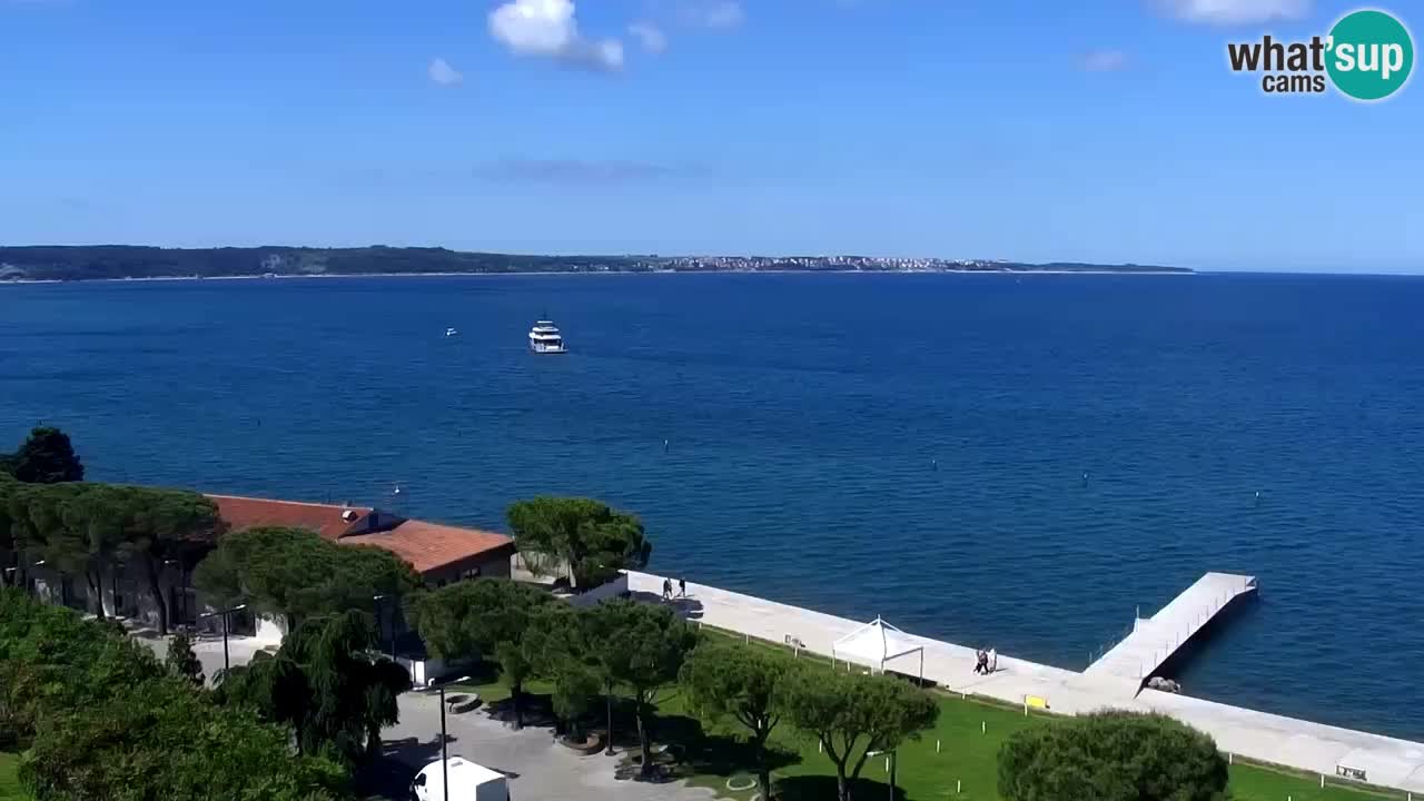 Camera en vivo Portorož – Panorama