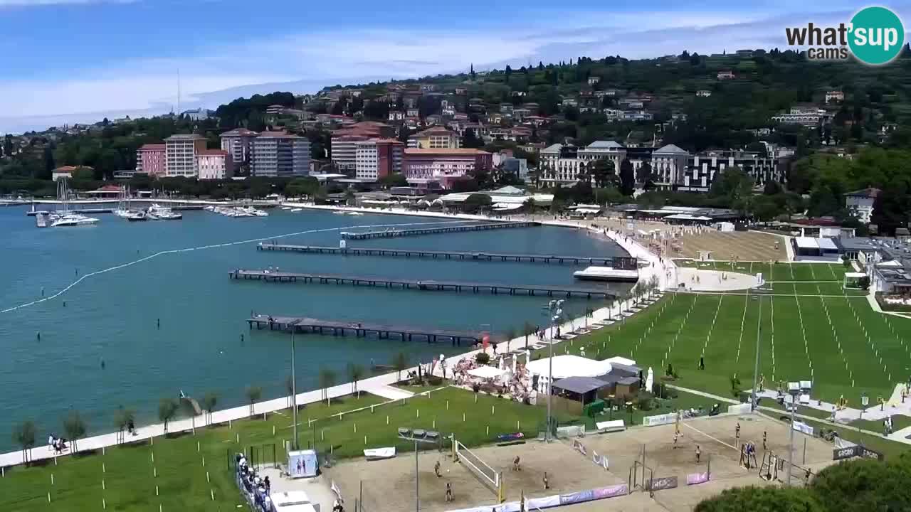 Live cam Portorož  Panorama