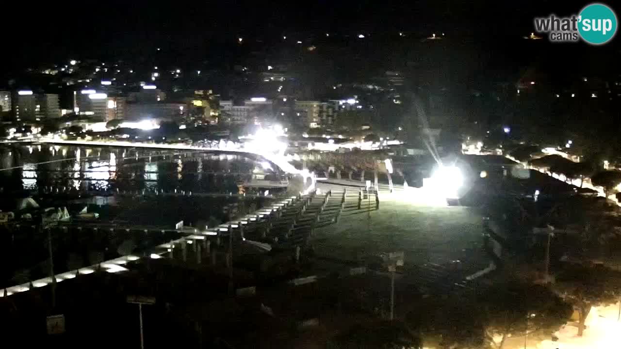Webcam Portorož Panoramic view from Casino Portoroz