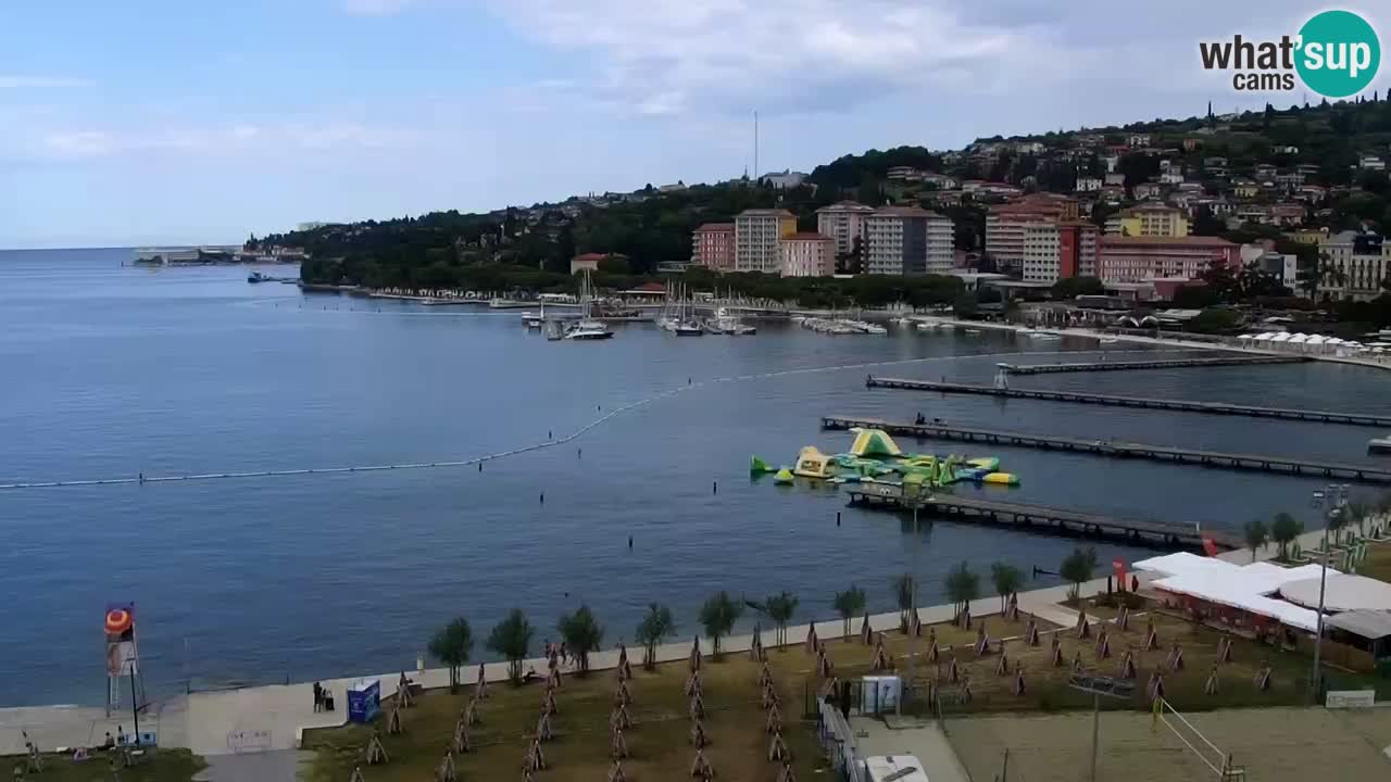 Portorož – Pogled s Casinoja Portorož