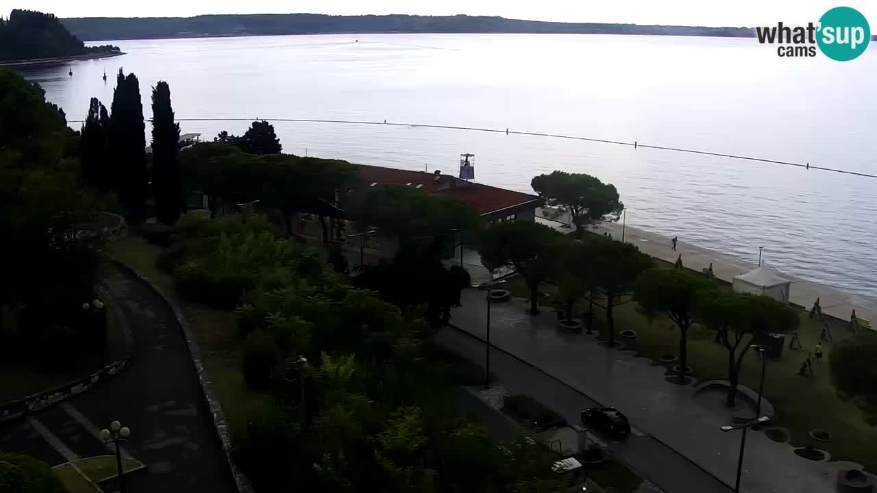 Portorož – panorama webcam