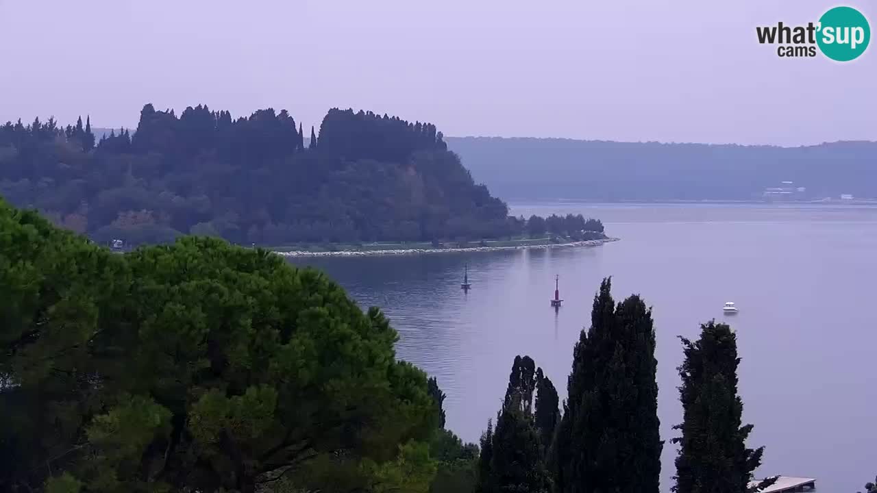 Webcam Portorož Panoramic view from Casino Portoroz