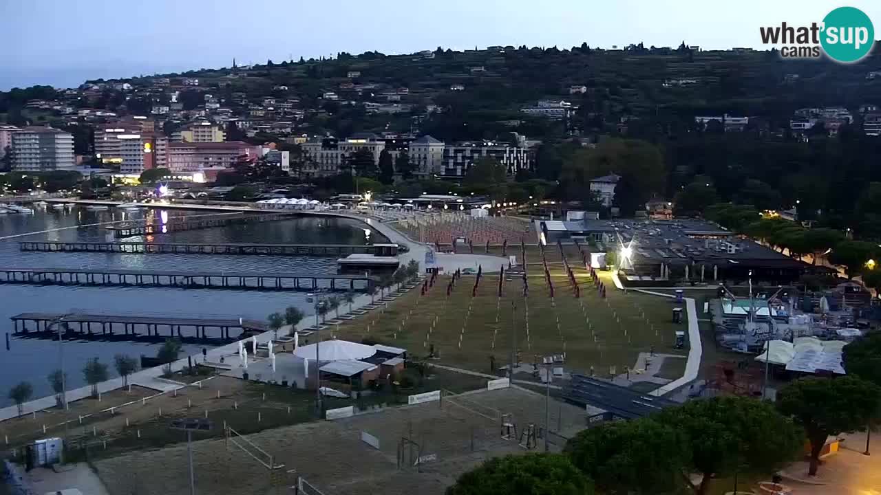 Webcam Portorož – Panorama