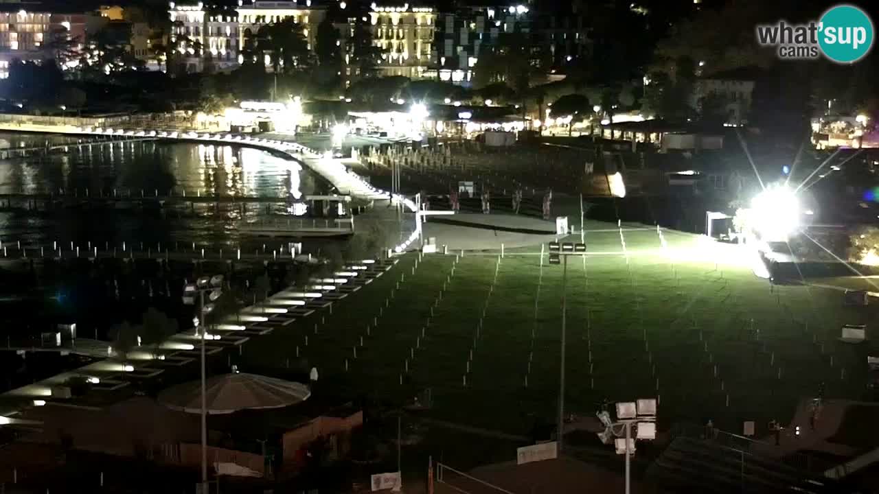 Webcam Portorož Panoramic view from Casino Portoroz