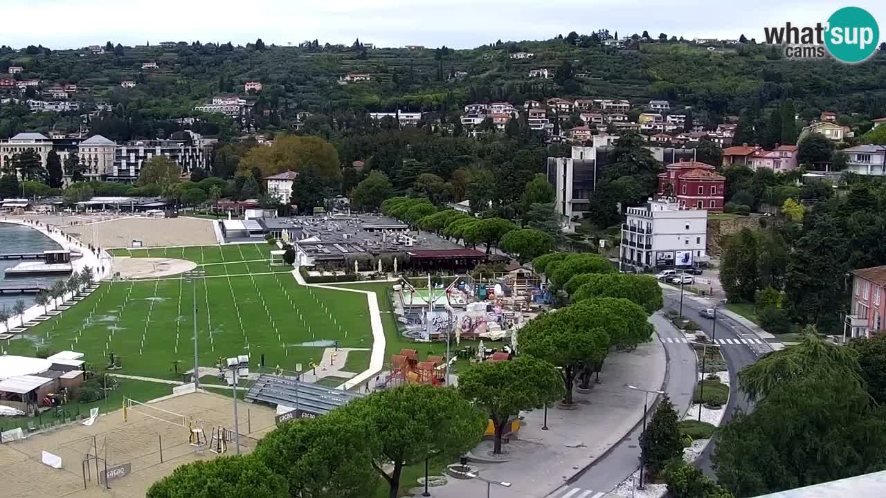 Live cam Portorož  Panorama