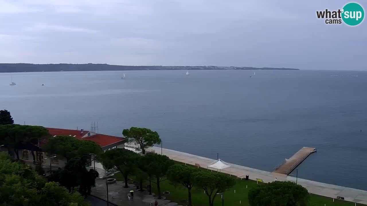 Portorož – panorama webcam