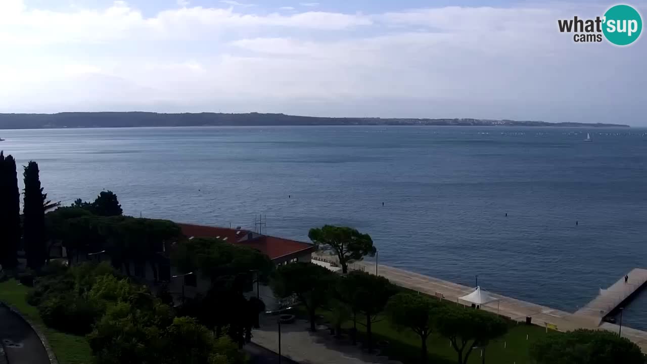 Live Webcam Portorose – Panorama