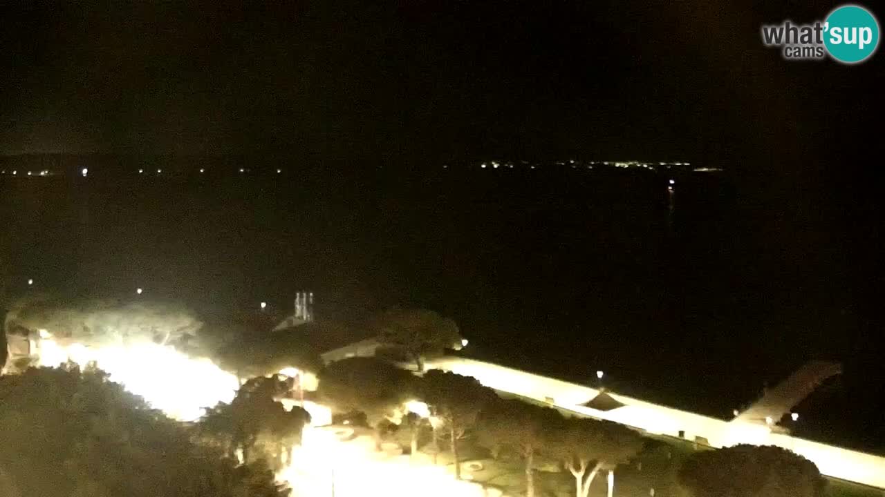 Webcam Portorož Panoramic view from Casino Portoroz