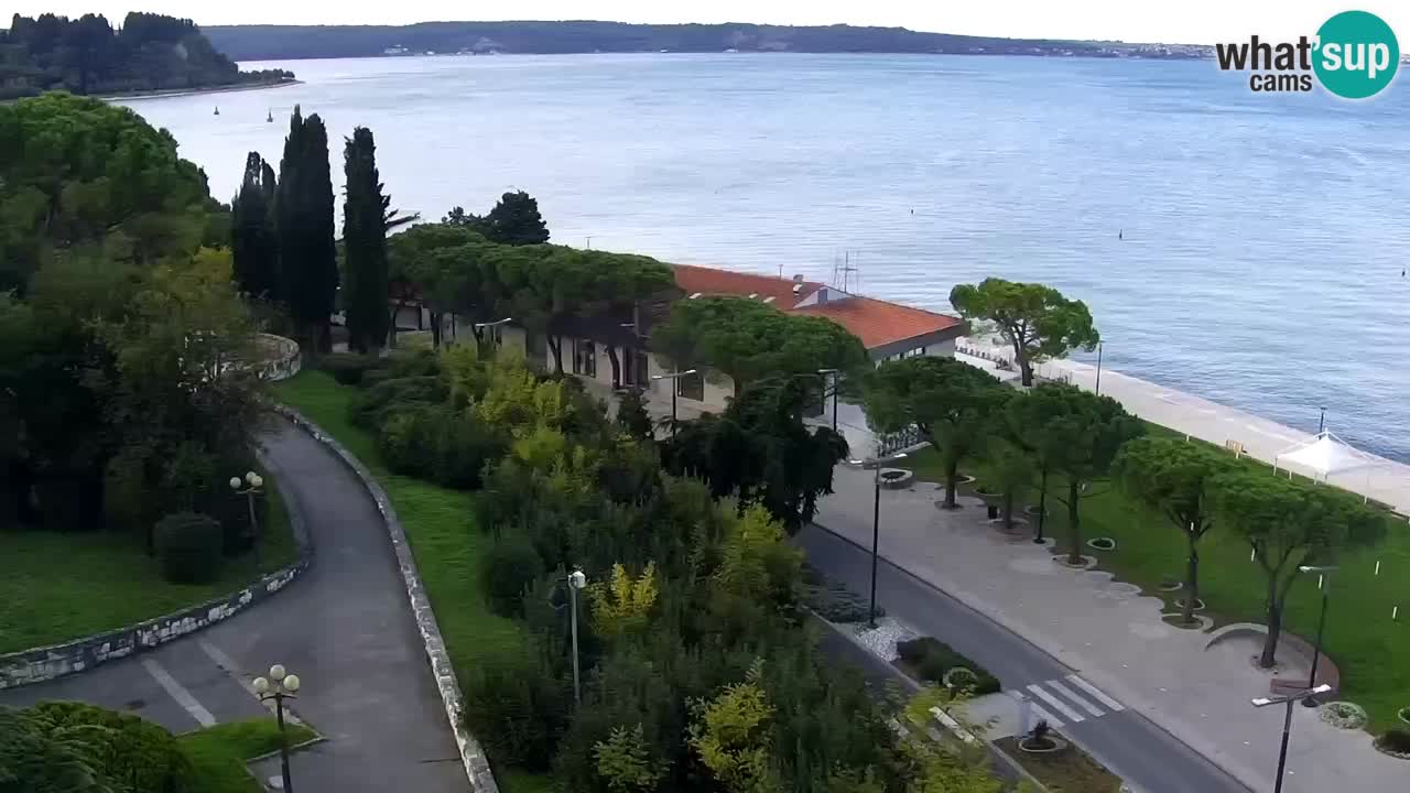 Webcam Playa Portorož – Bungalow