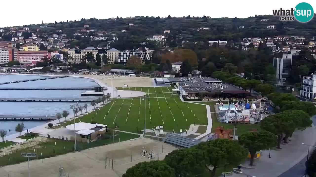 Camera en vivo Portorož – Panorama