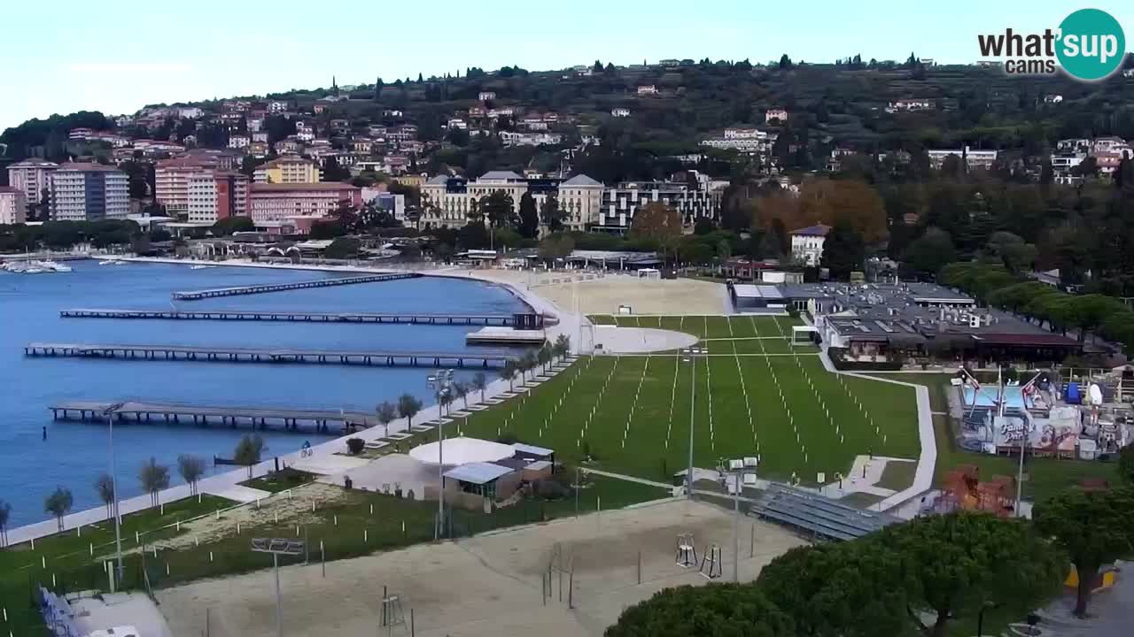 Live Webcam Portorose – Panorama