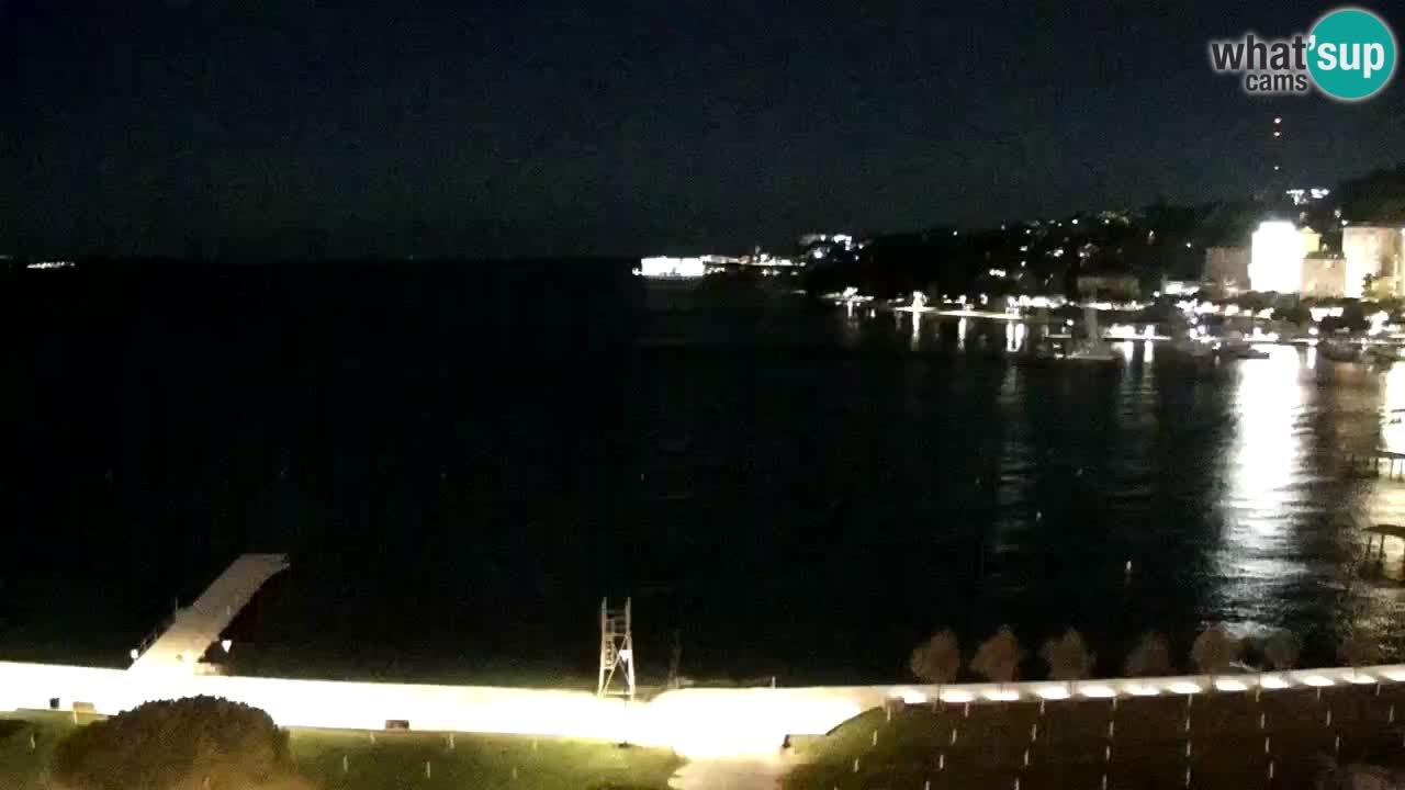 Webcam Playa Portorož – Bungalow