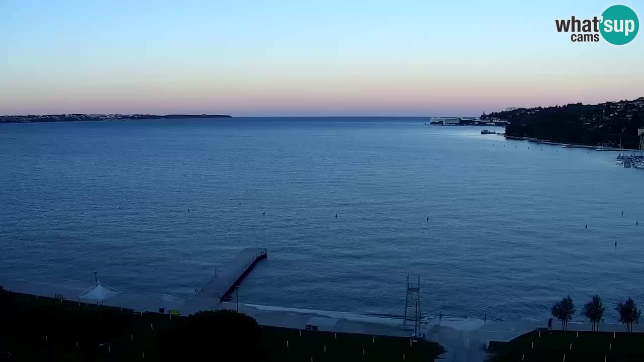 Kamera v živo Portorož – Panorama