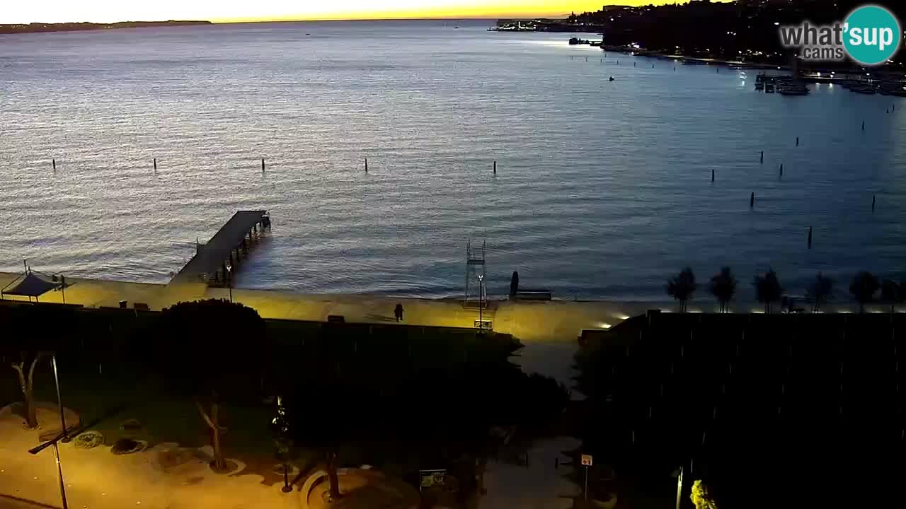 Live Webcam Portorose – Panorama