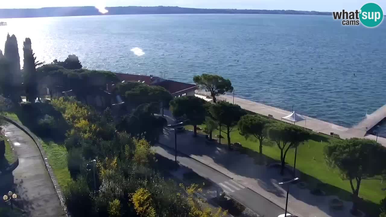 Webcam Live Portorož Strand – Bungalow