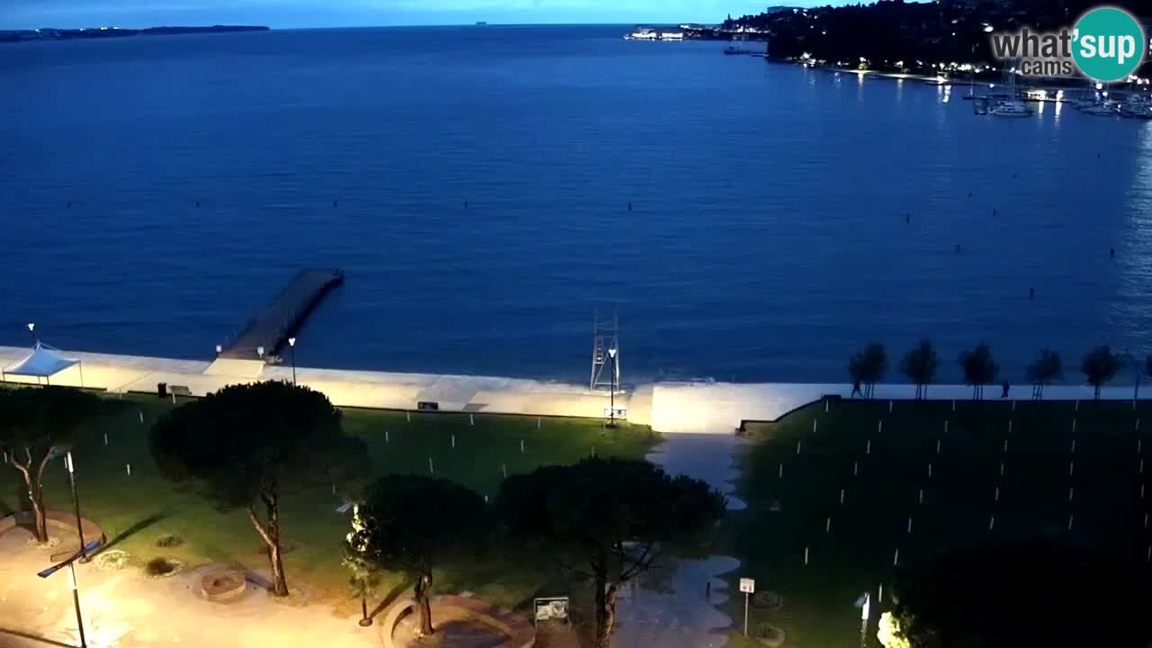 Live Webcam Portorose – Panorama