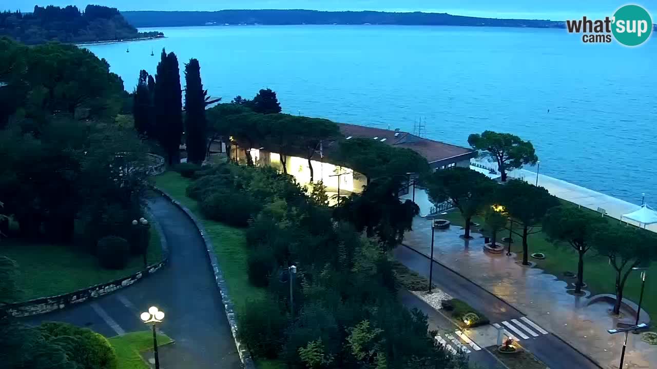 Webcam Live Portorož Strand – Bungalow