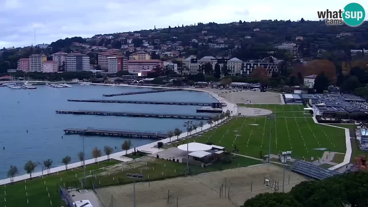 Webcam Playa Portorož – Bungalow