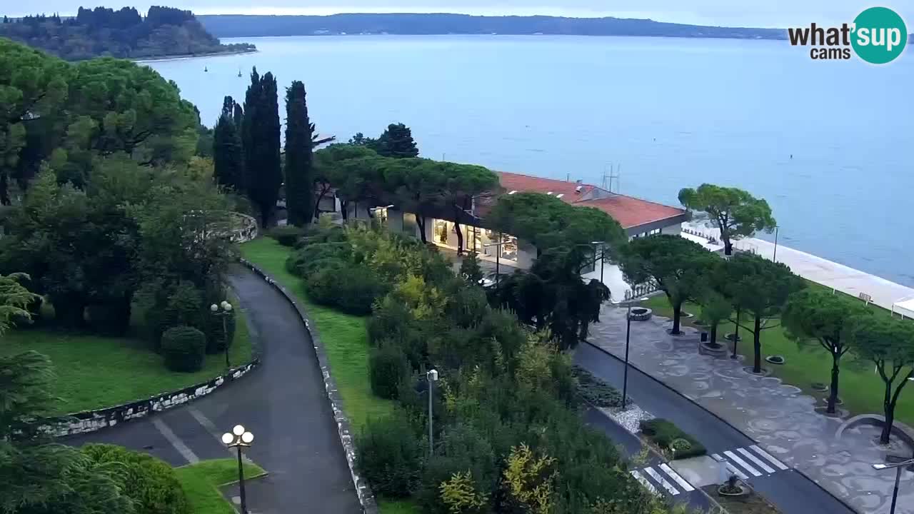 Live Webcam Portorose – Panorama