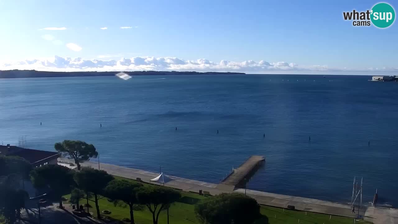 Webcam Live Portorož Strand – Bungalow