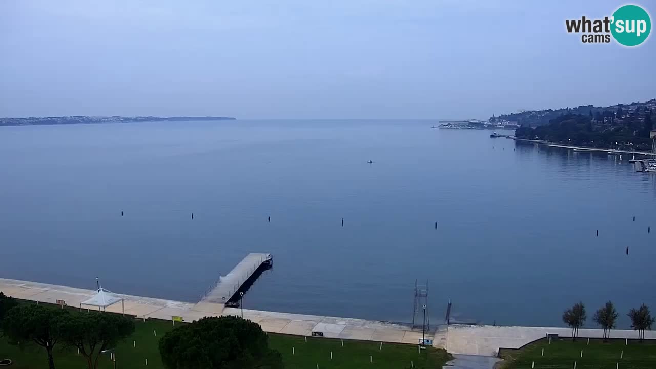 Web kamera Portorož plaža