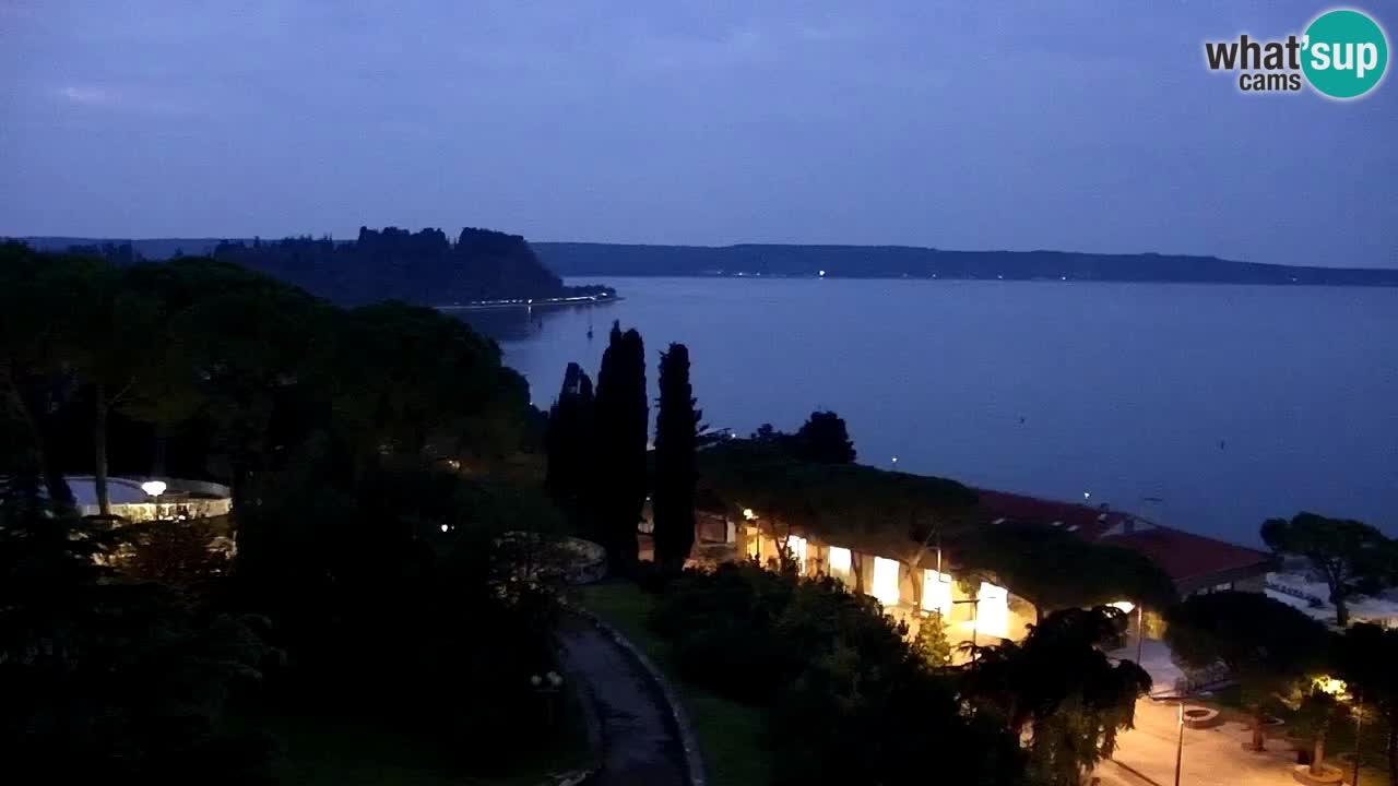 Webcam spiaggia Portorose – Vista dal ristorante Bungalow