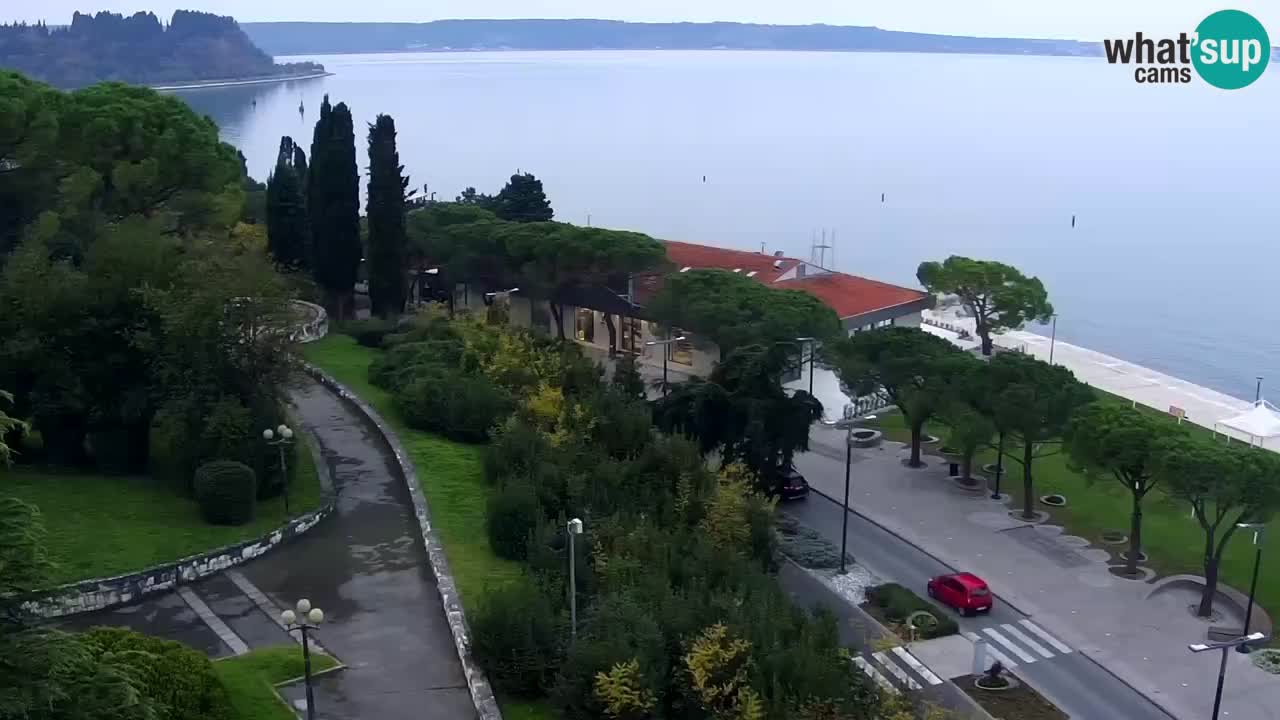 Webcam Playa Portorož – Bungalow