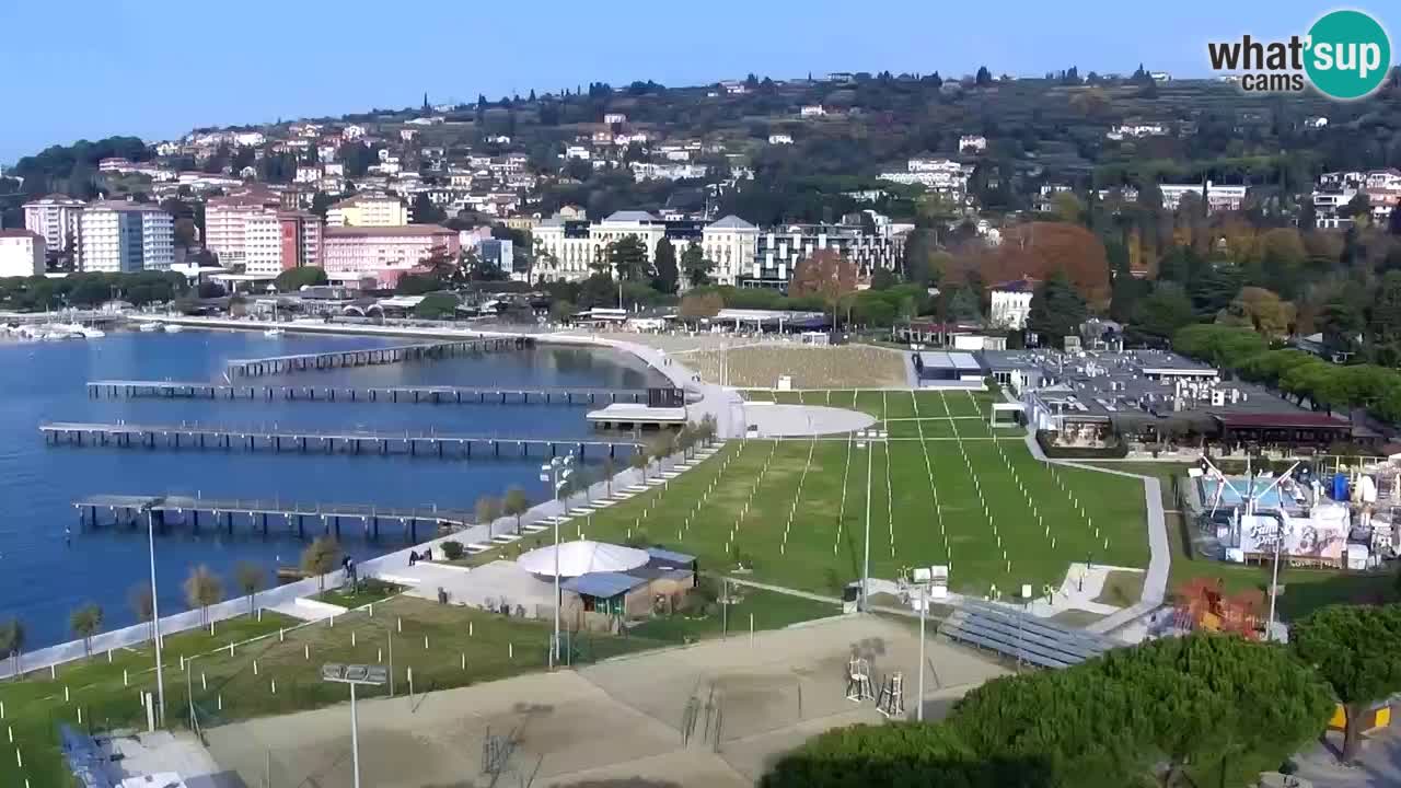 Camera en vivo Portorož – Panorama