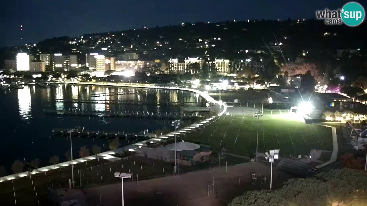 Live Webcam Portorose – Panorama