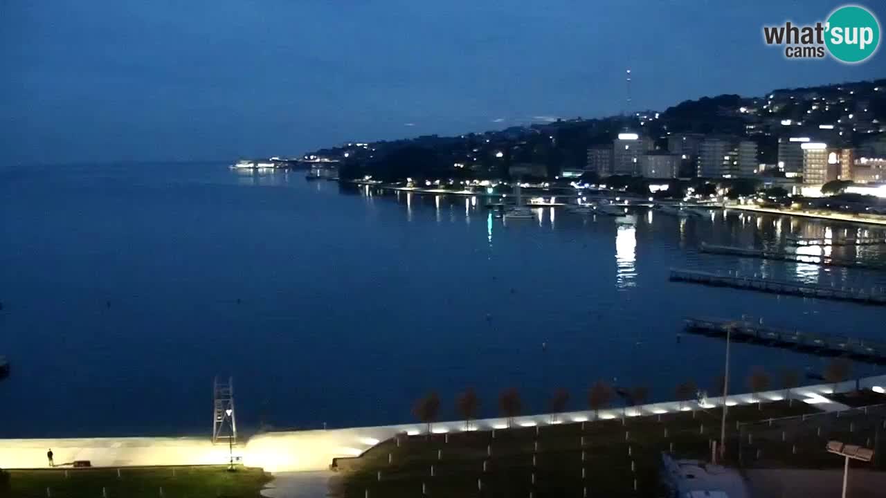 Live Webcam Portorose – Panorama