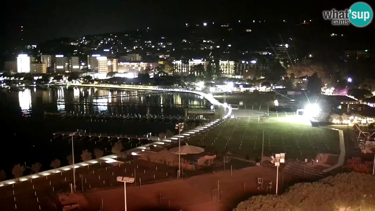 Live Webcam Portorose – Panorama