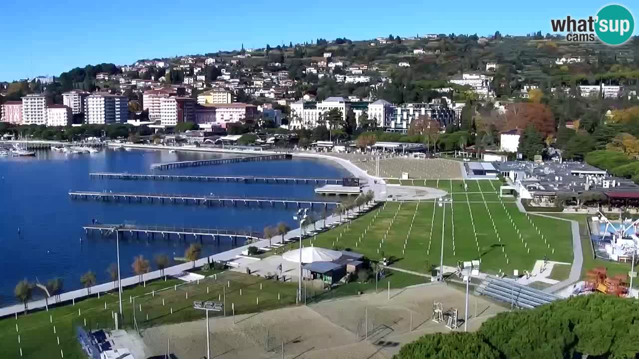 Kamera v živo Portorož – Panorama