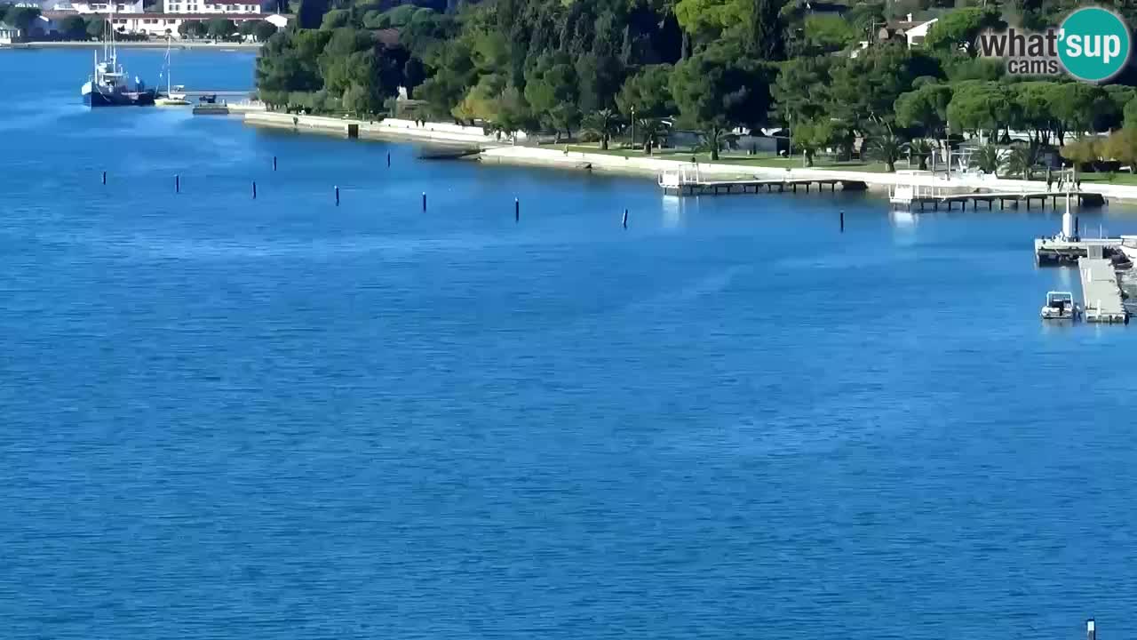 Spletna kamera Portorož plaža – Pogled z restavracije Bungalow