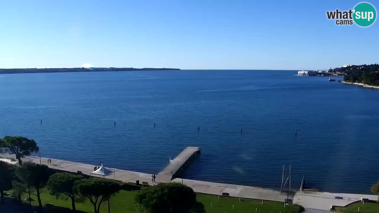 Camera en vivo Portorož – Panorama